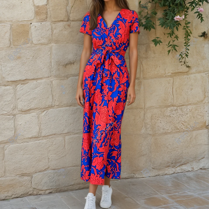 Florence | Leichtes und elegantes buntes Kleid