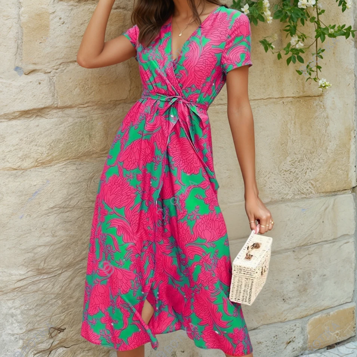 Florence | Leichtes und elegantes buntes Kleid