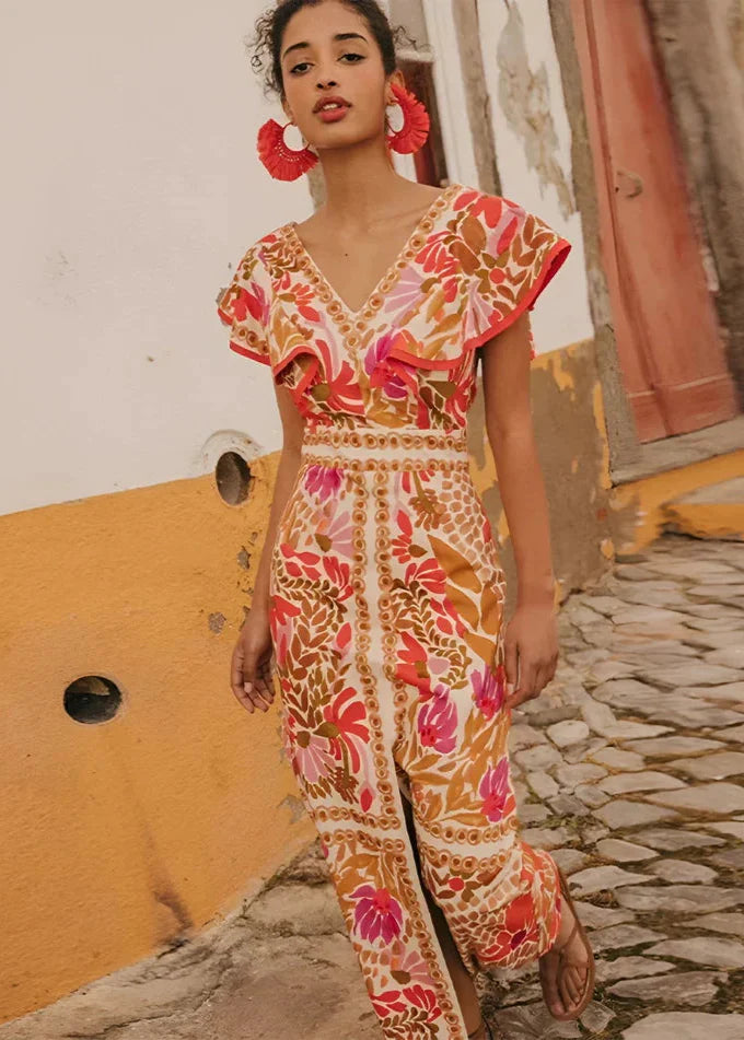 Joy Floral Maxi Dress