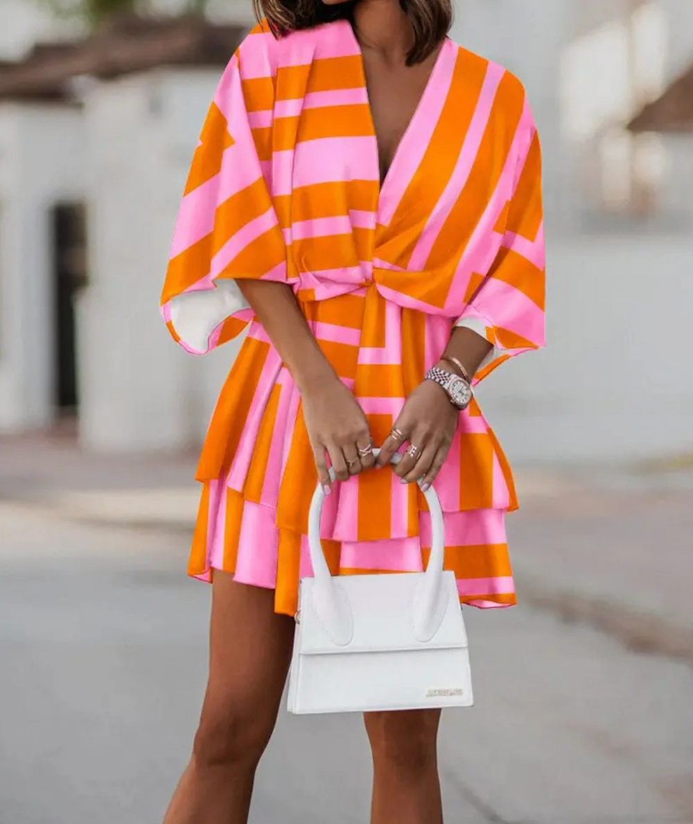 Valeria | Bohemian Blumen-Minidress