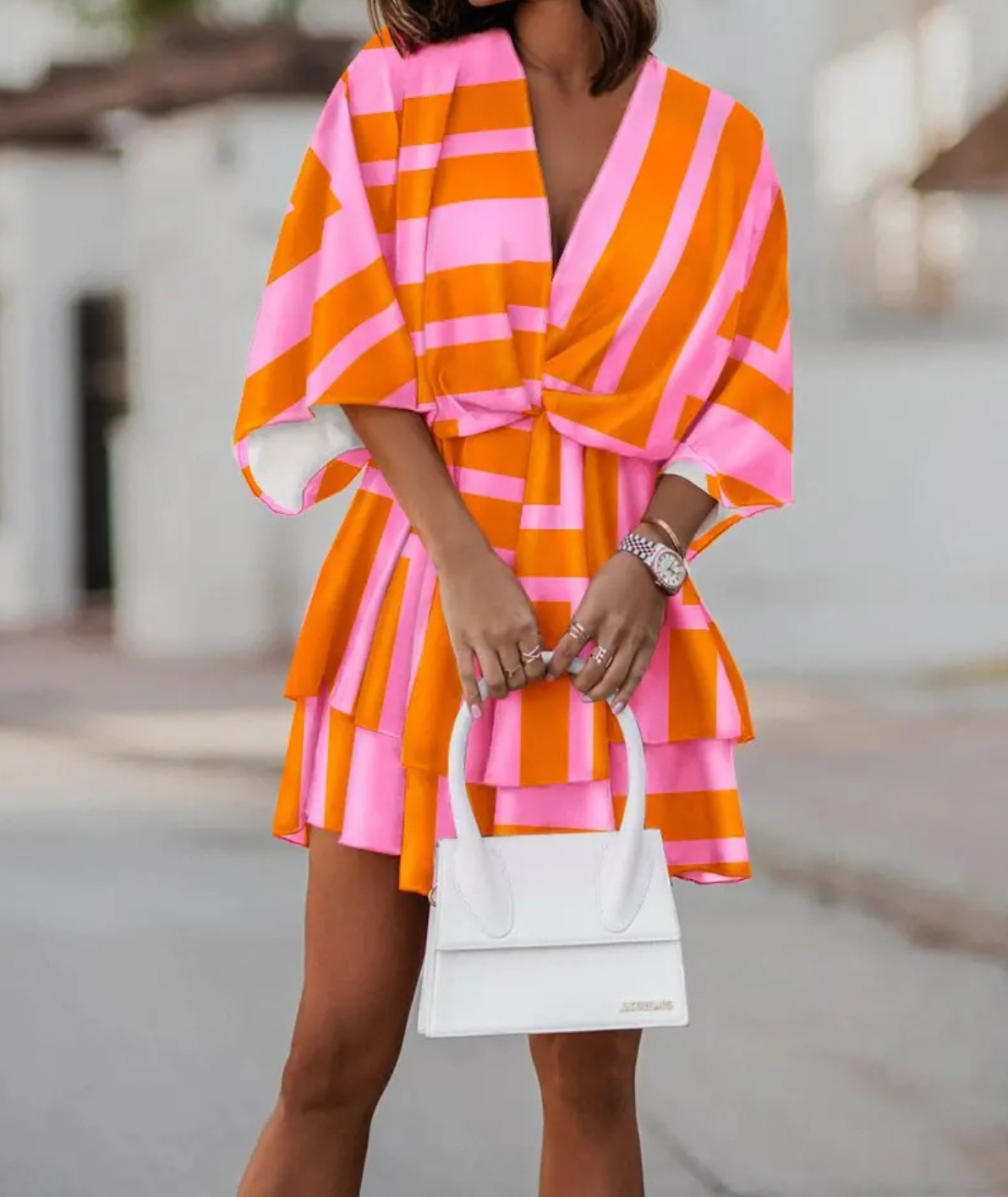 Valeria – Bohemian Blumen-Minidress