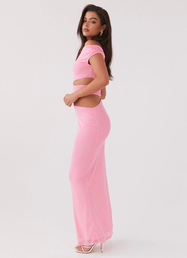 Marlie™ | Maxikleid mit Rüschen