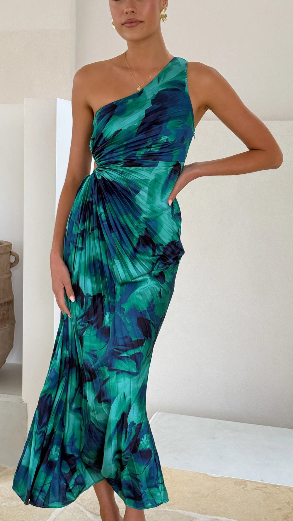 Sienna | Elegantes Cut-Out-Maxi-Kleid