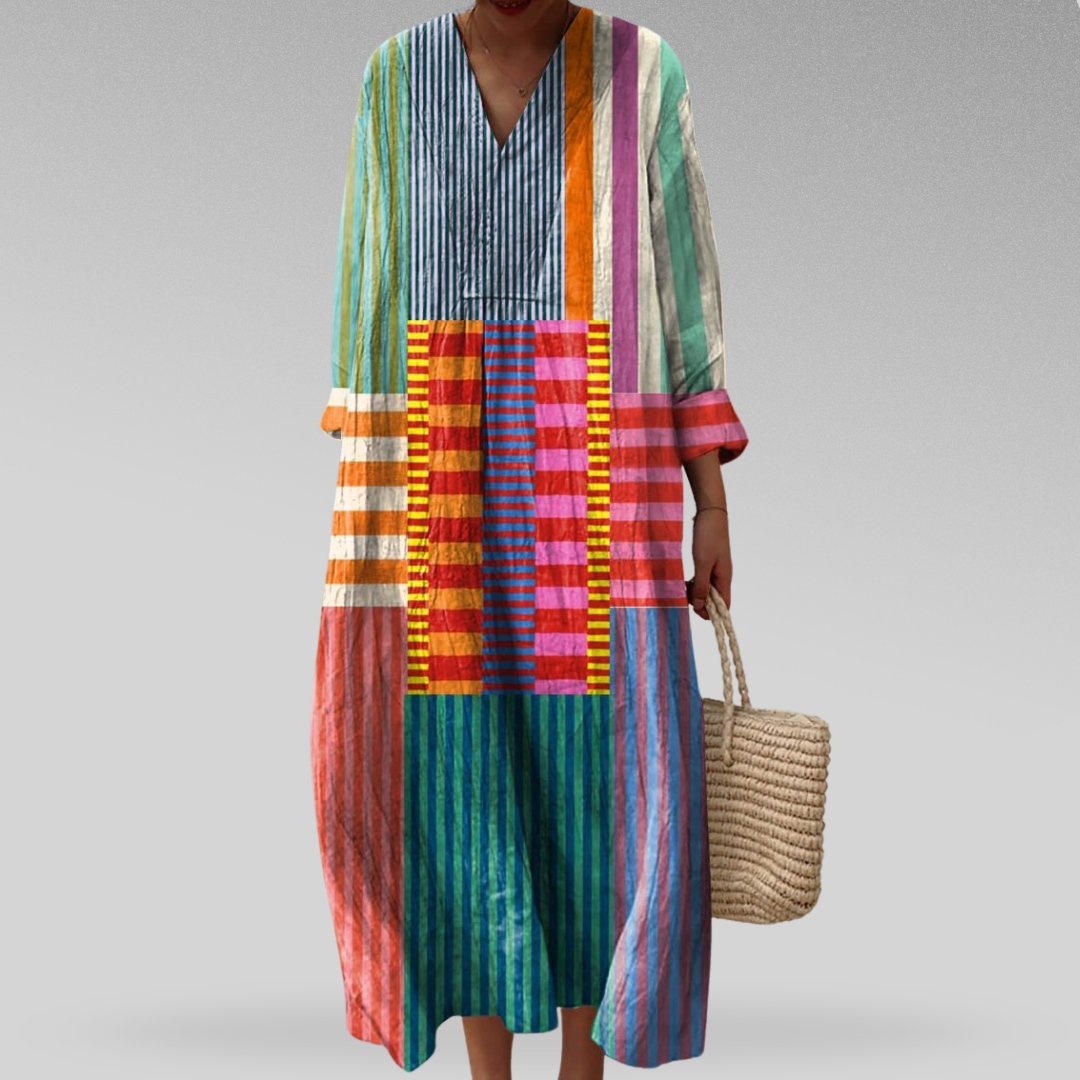 VanDeZaar® | Geometrisches Kleid