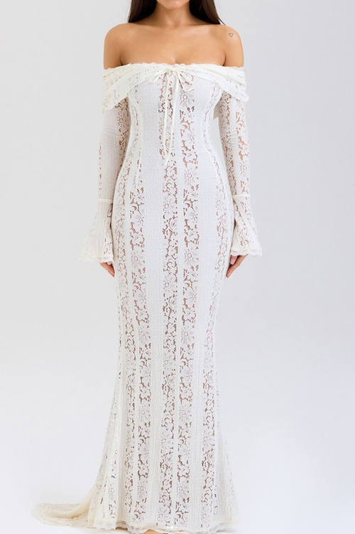 Lena™ | Maxikleid mit Details