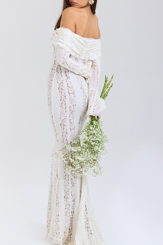 Lena™ | Maxikleid mit Details