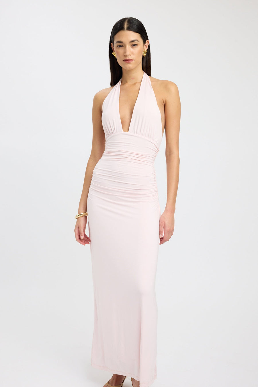 Estella Neckholder-Maxikleid