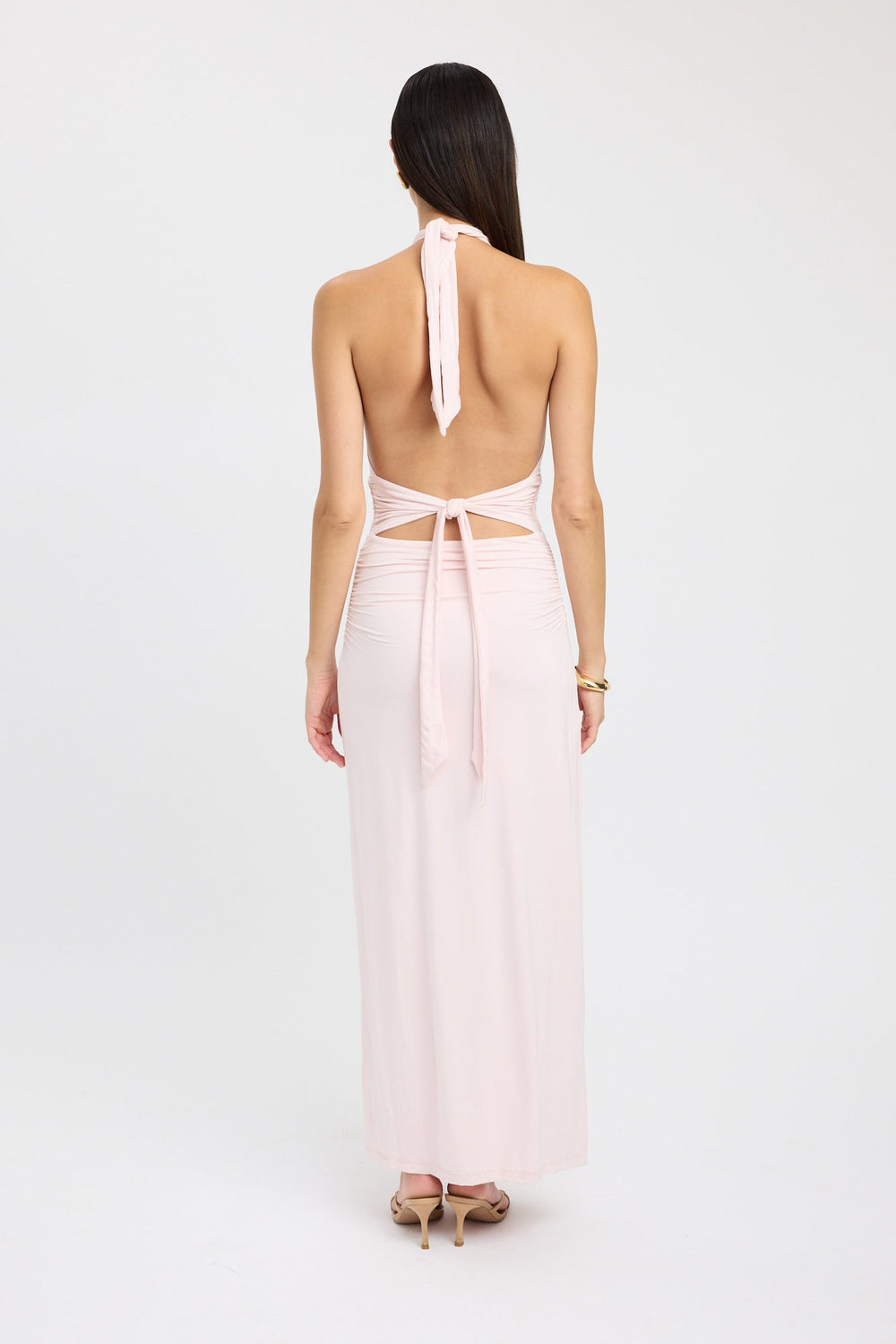 Estella | Neckholder-Maxikleid