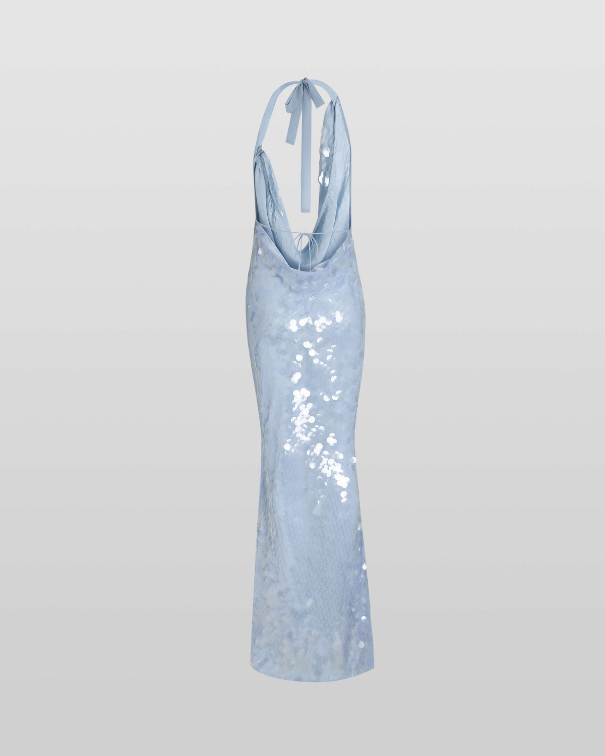 Naline™ | Maxikleid mit Pailletten und Neckholder
