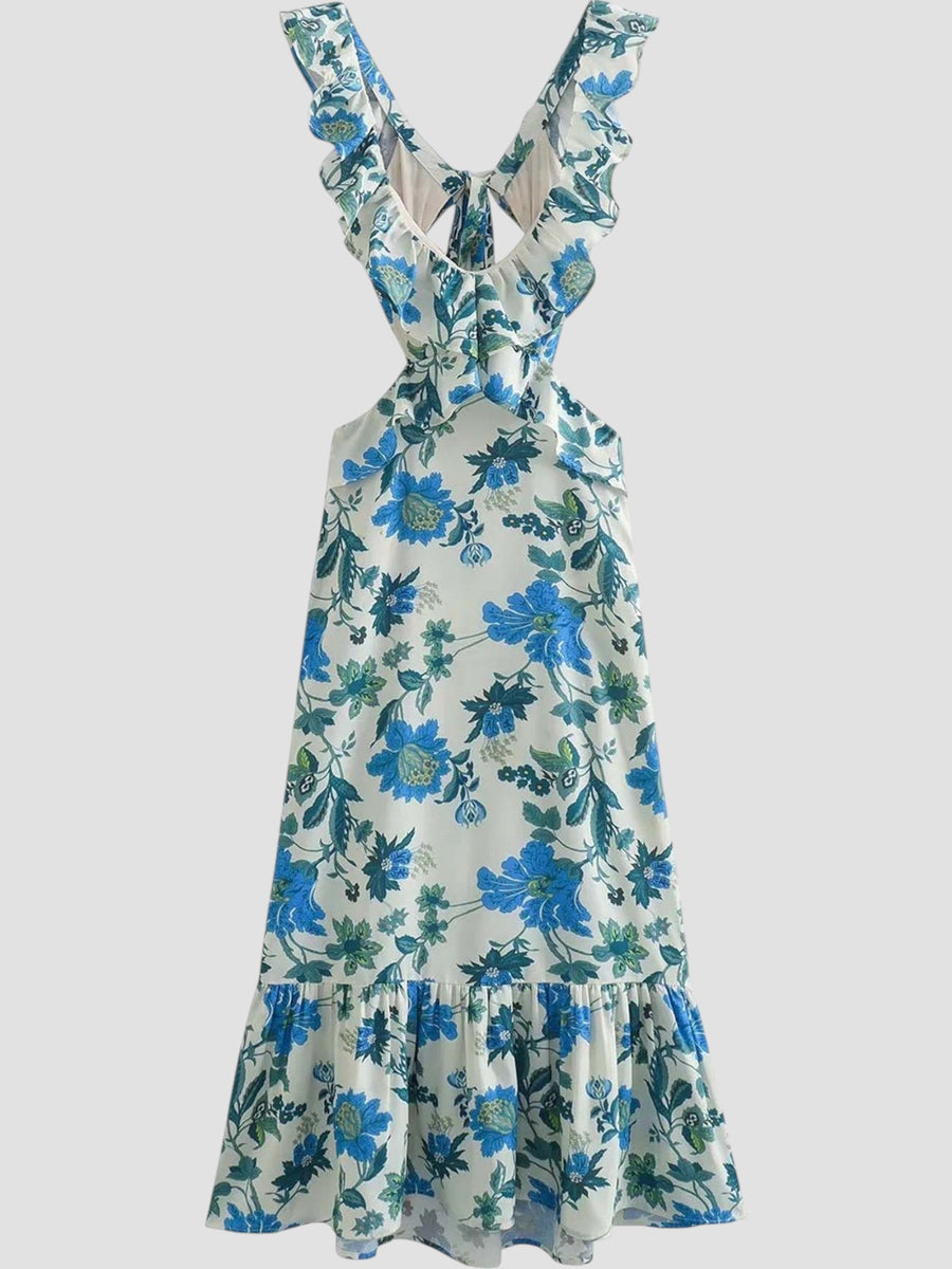 Isabella Ruffle Dress