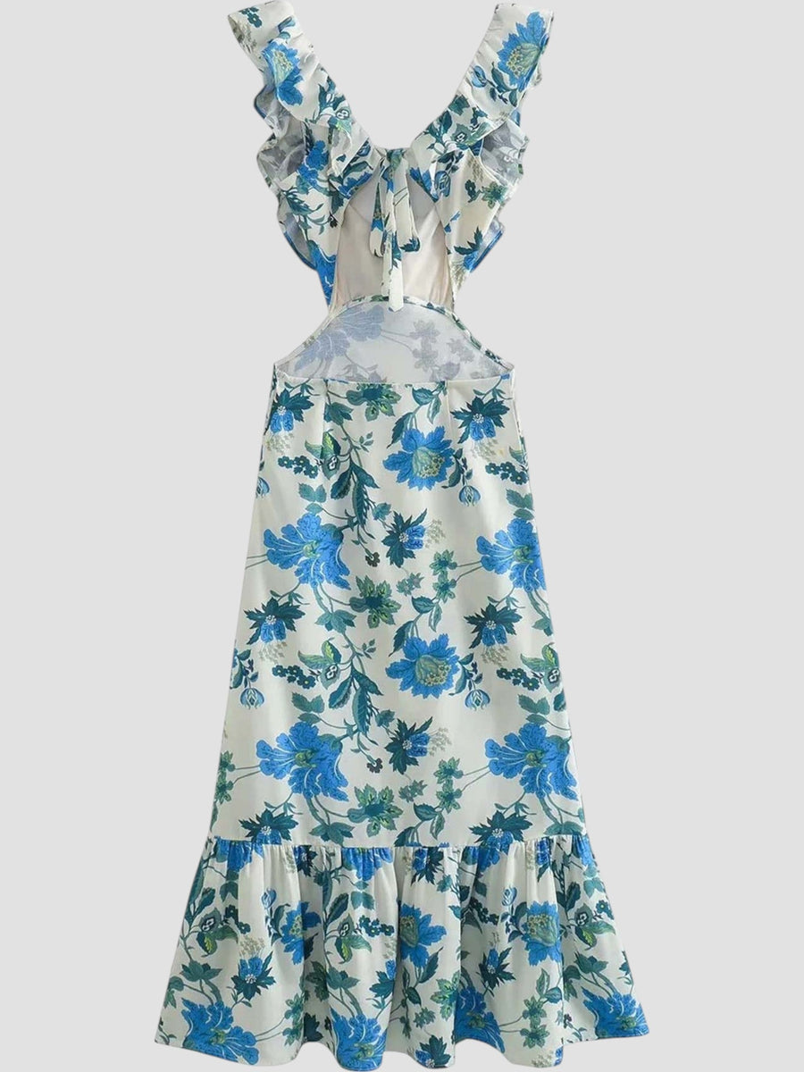 Isabella Ruffle Dress