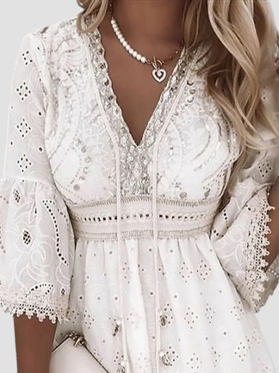 Alexia V-Neck Dress