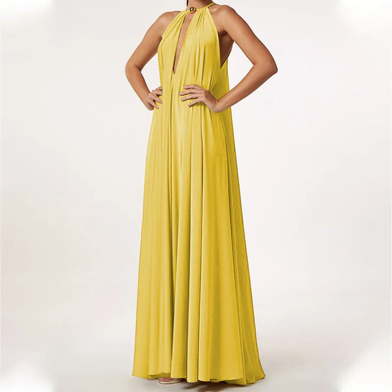Elsa – Wunderschönes Sommer-Maxi-Kleid