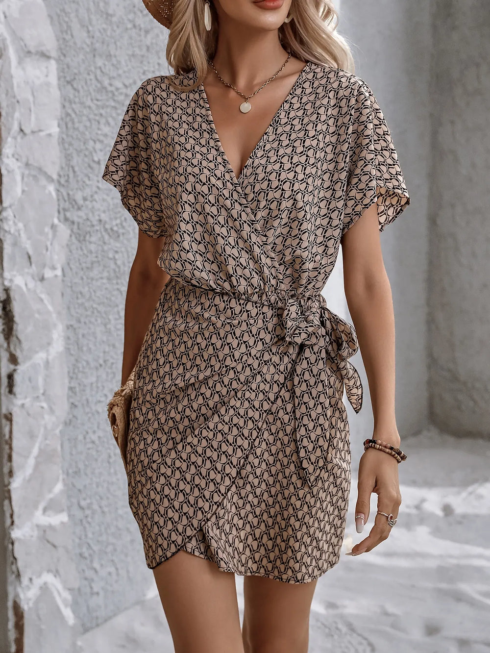 Selena | Elegantes Kleid mit V-Ausschnitt