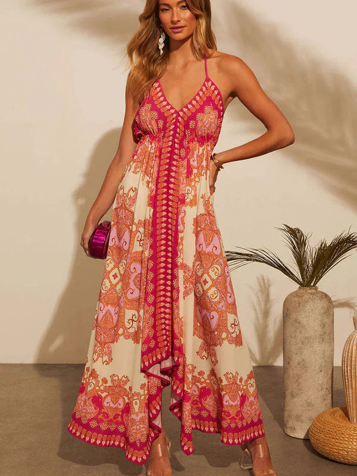 Valeria – Boho-Maxikleid