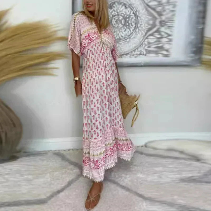 Seren Zeitloses Boho-Dress
