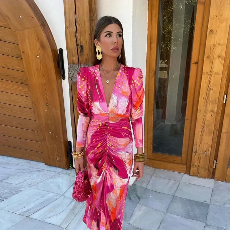 Ximena | Maxikleid