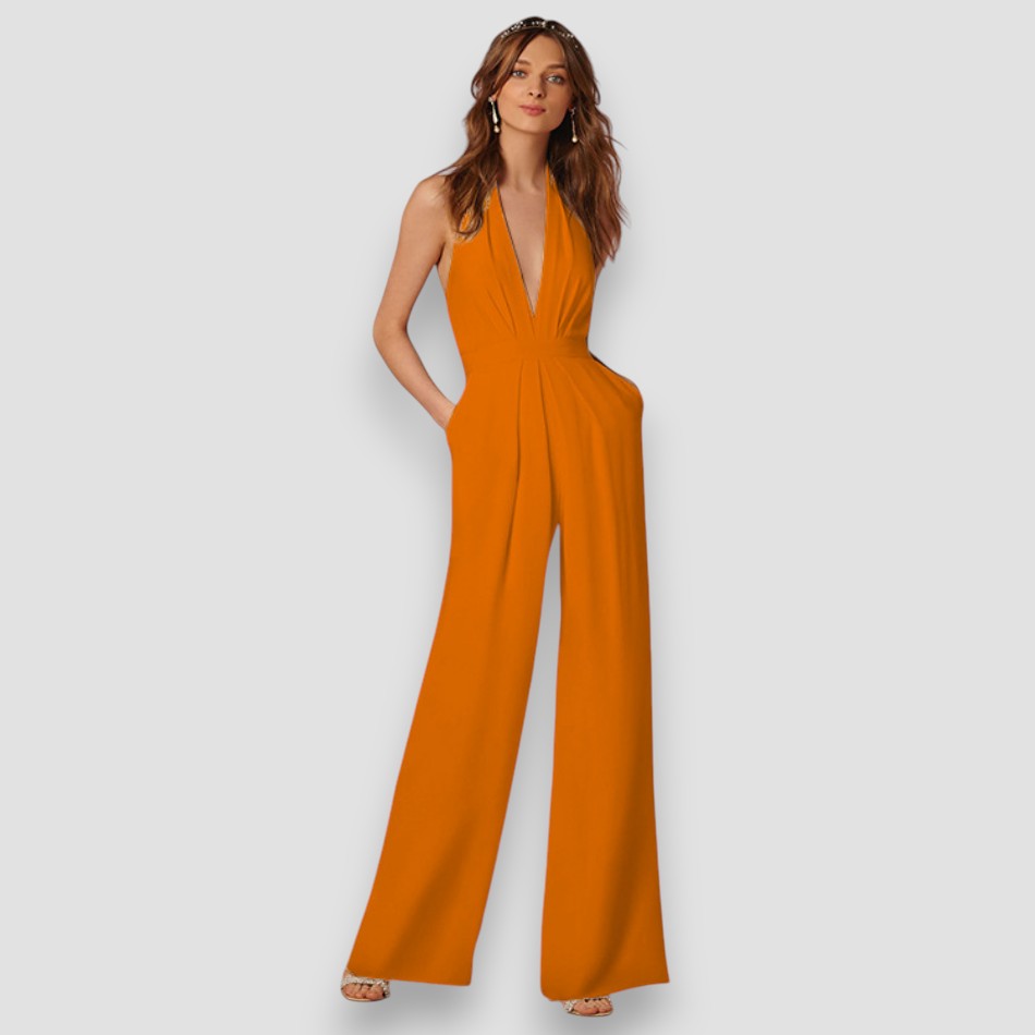 Bea | Schlaghosen-Jumpsuit