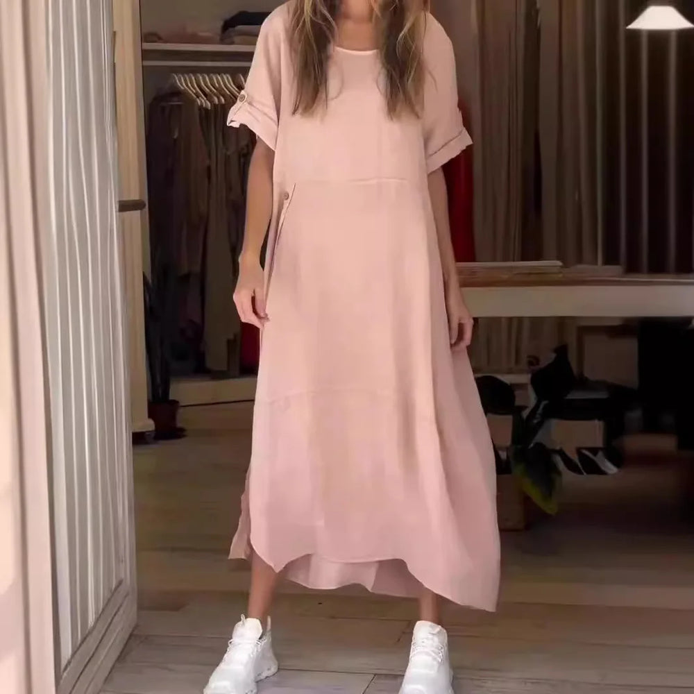 Sélena | Elegantes und Casual Kleid mit Knöpfen