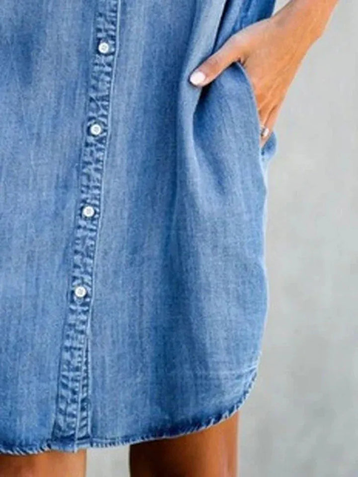 Jessa | Zeitloses Denim-Kleid