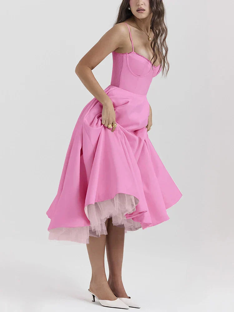 Camyra™ | Elegantes Midikleid
