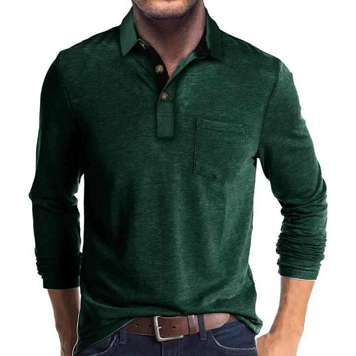 Diedrich™ | Elegantes monochromes Hemd