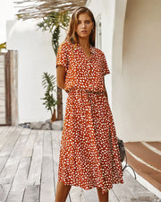 Florienne™ Vintage-Hemdkleid mit Taillengürtel