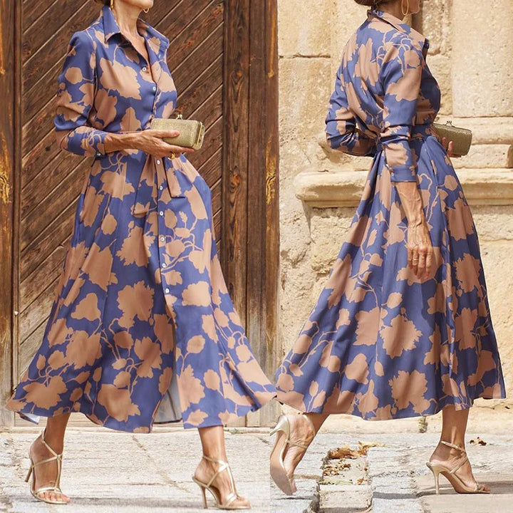 Mariella™ | Klassisches Kleid mit Taillenkordel