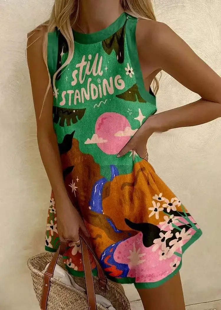 Bhea | Verspieltes sommerliches Kleid