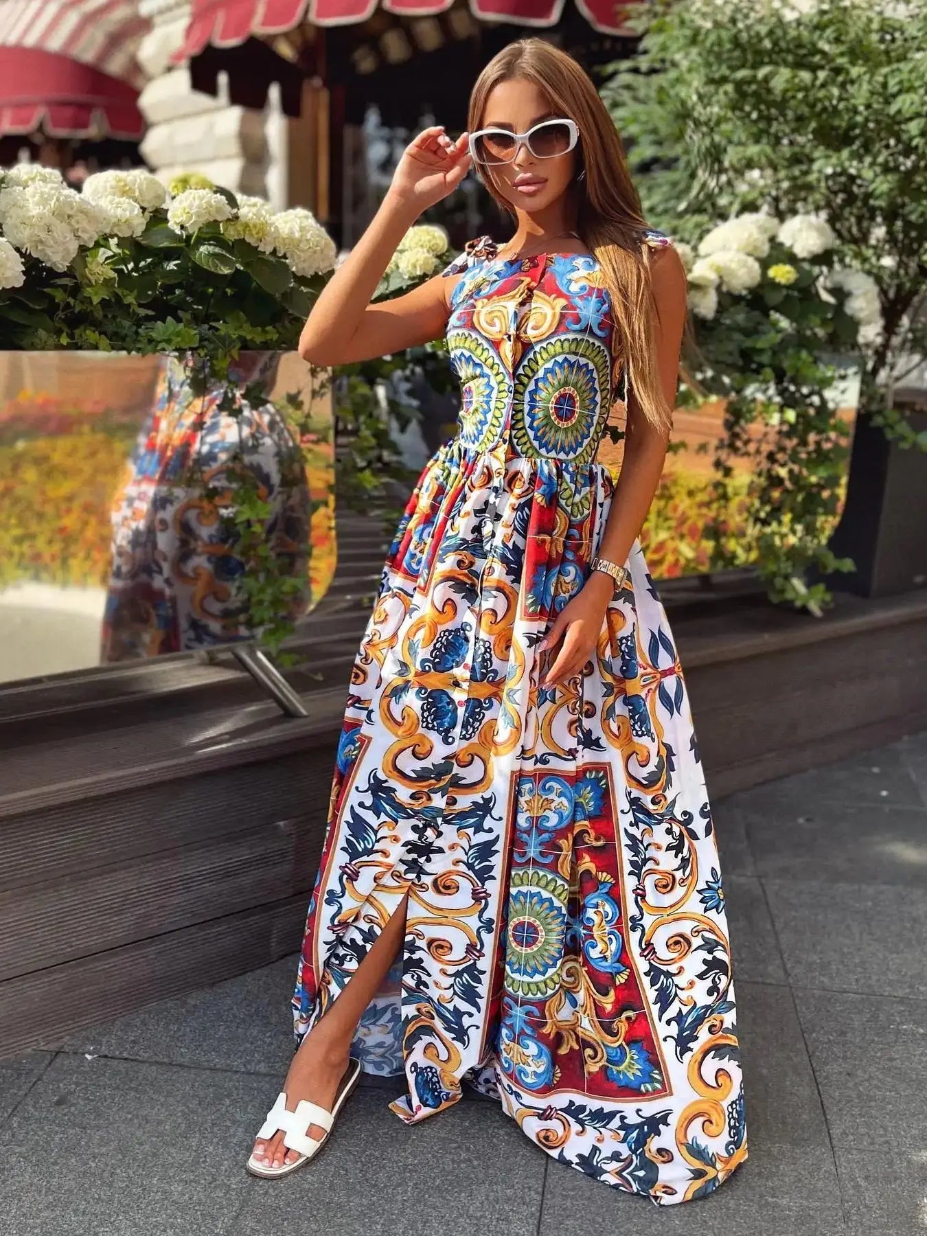 Valencia – A-Linien-Maxikleid