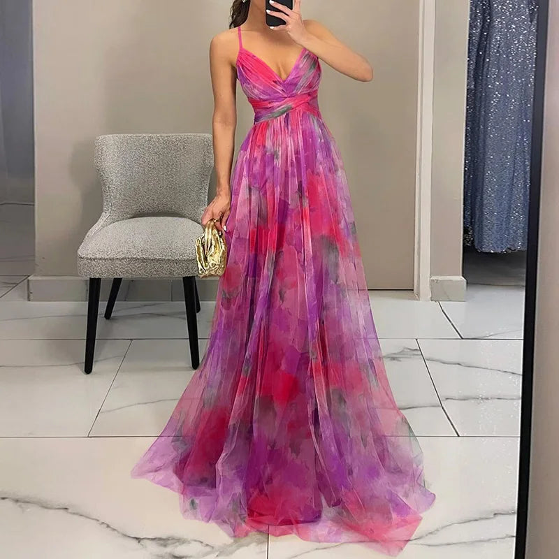 Lunesa™ | Geblümtes Maxikleid