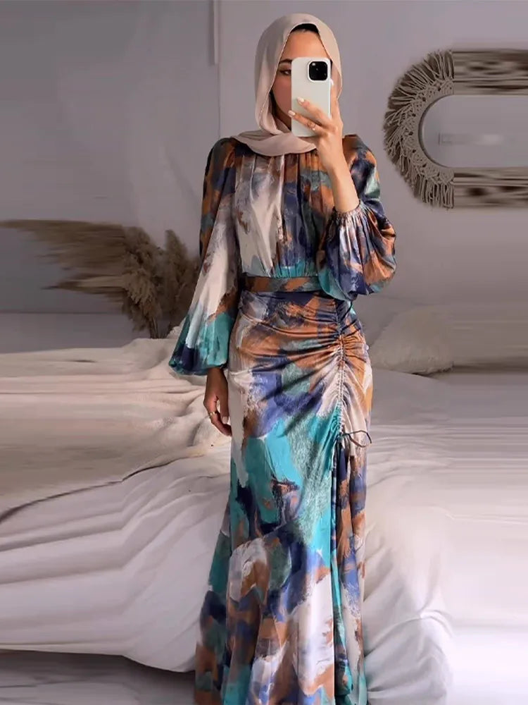 Samarah | Elegantes Kleid mit Faltenwurf