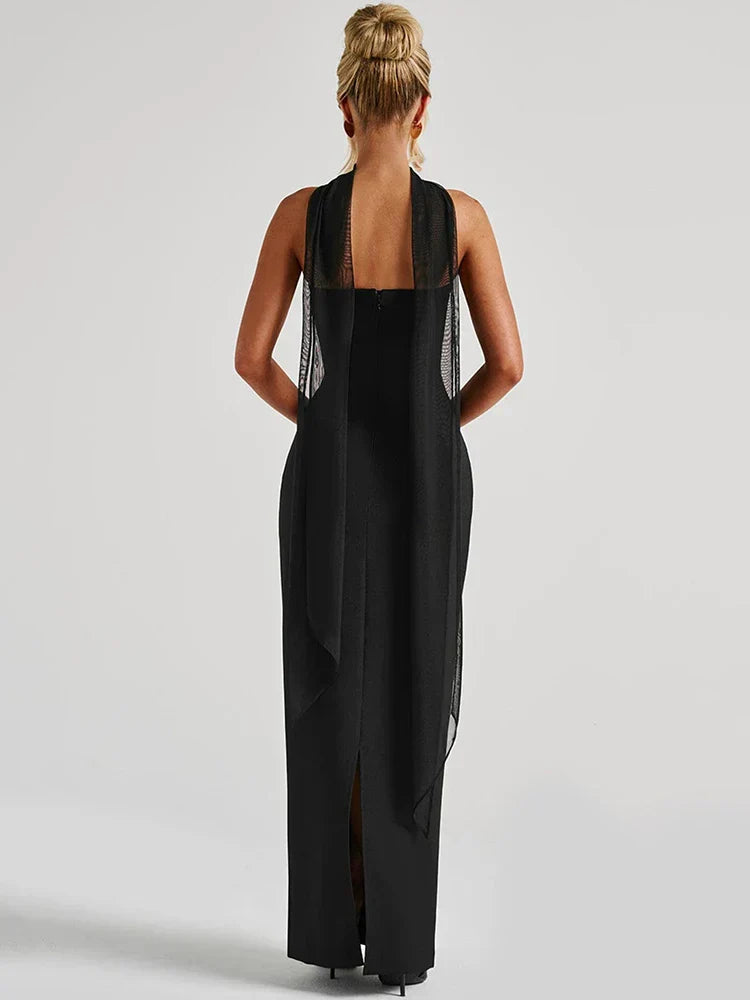 Camila | Trägerloses Maxikleid