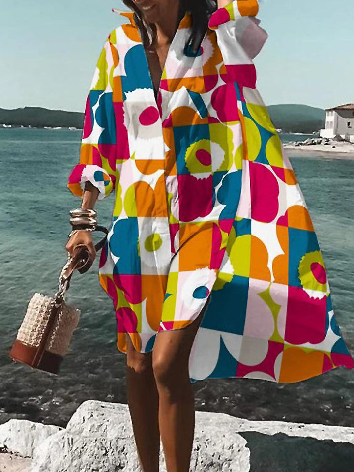 Zanira™ | Kleid mit Knopfleiste