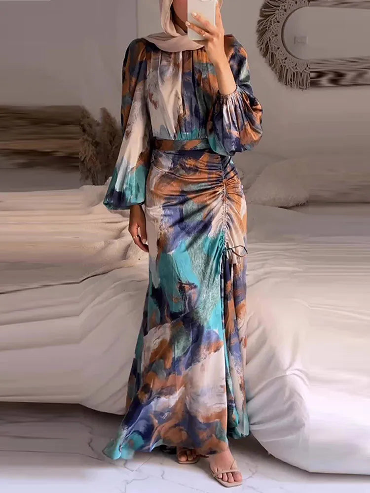 Samarah | Elegantes Kleid mit Faltenwurf