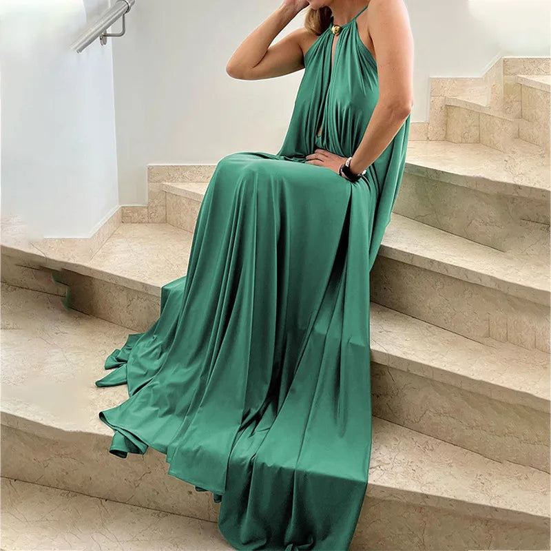 Elsa – Wunderschönes Sommer-Maxi-Kleid