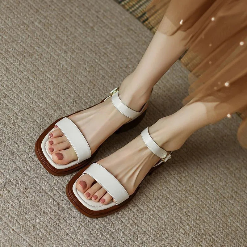 Wirenth™ | Klassische flache Sandalen