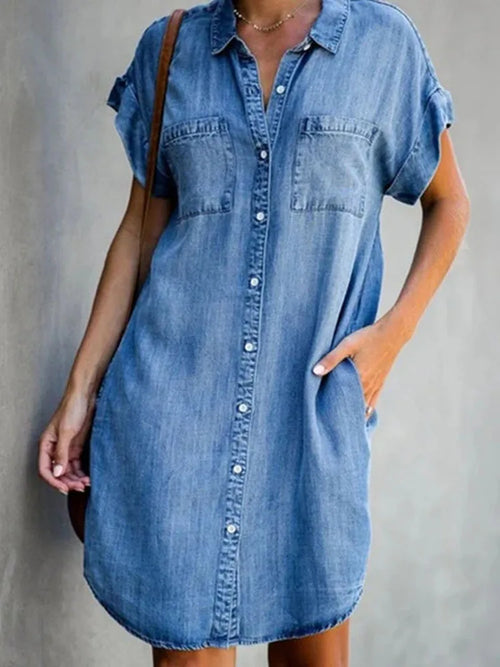 Jessa Classic Denim Dress