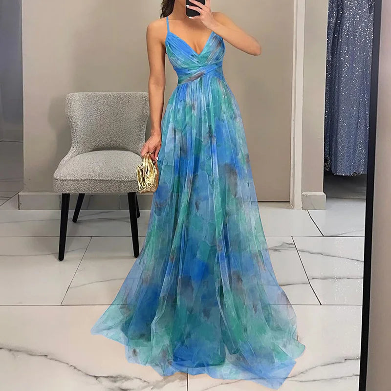Lunesa™ | Geblümtes Maxikleid