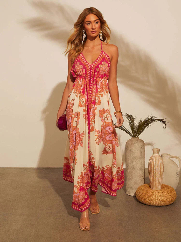 Valeria – Boho-Maxikleid