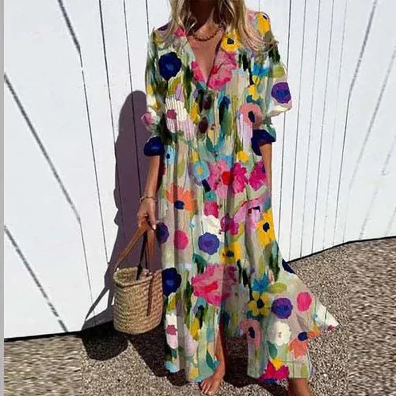 Séraphine | Elegantes Bohème Kleid für einen Freien und Romantischen Stil