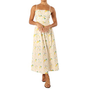 Sorrento Zitronen Maxikleid