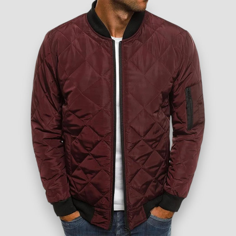 Kjell™ | Baumwolljacke mit Karomuster