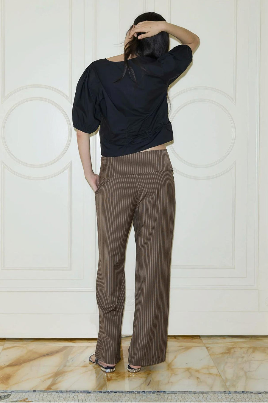 Norex | Print Denim Jacket Pants