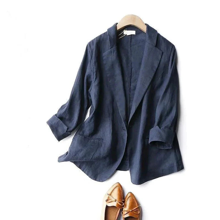 Libby™ | Lässiger Leinenblazer