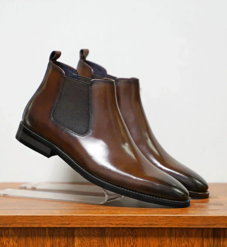 CARLO™ | Chelsea-Stiefel aus Leder