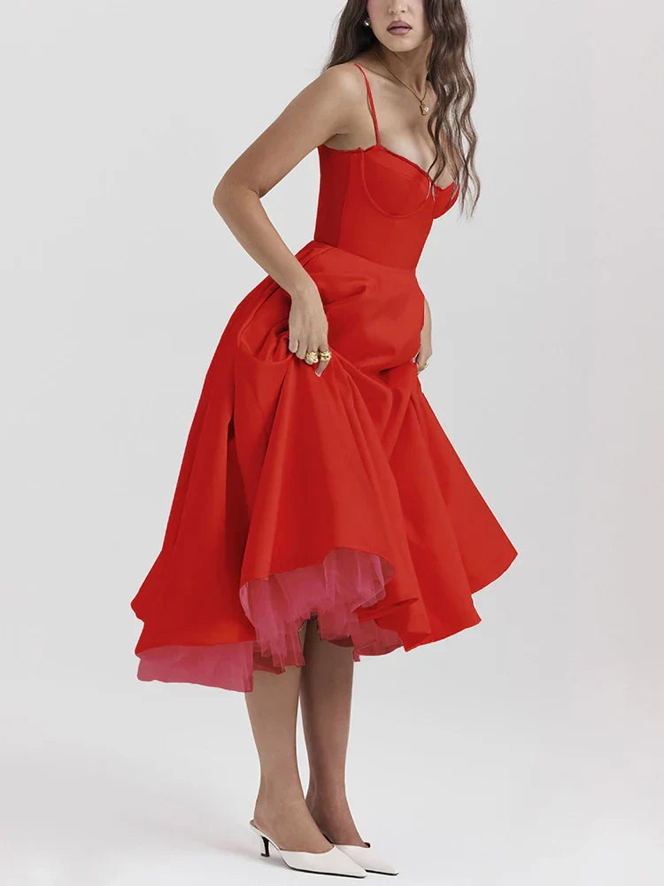 Camyra™ | Elegantes Midikleid