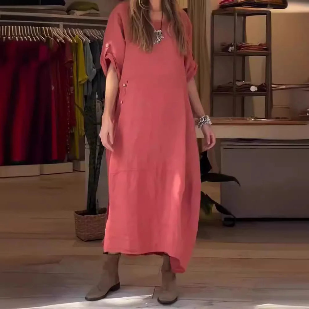 Sélena | Elegantes und Casual Kleid mit Knöpfen