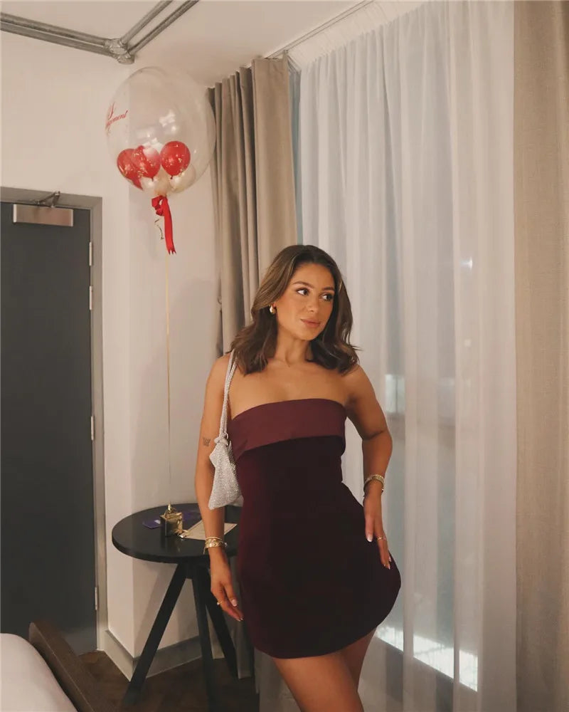 Feminova Off-Shoulder Mini