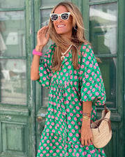 Fleur | Boho-Maxikleid